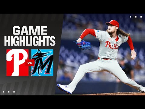 Phillies vs. Marlins Game Highlights (9/5/24) | MLB Highlights