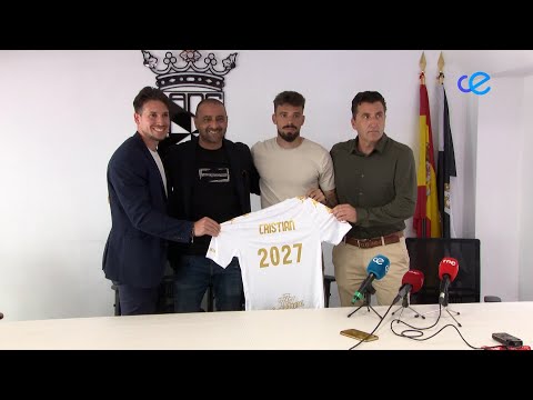 Cristian, recovado hasta 2027, espera conseguir grandes cosas con el Ceuta
