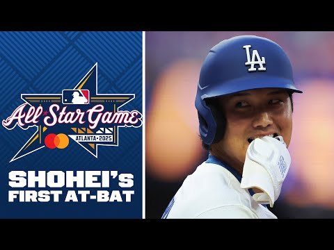 Shohei Ohtanis first at-bat during the 2025 All-Star Game! | 大谷翔平ハイライト