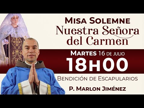 Misa de hoy 18:00 | Martes 16 de Julio #rosario #misa