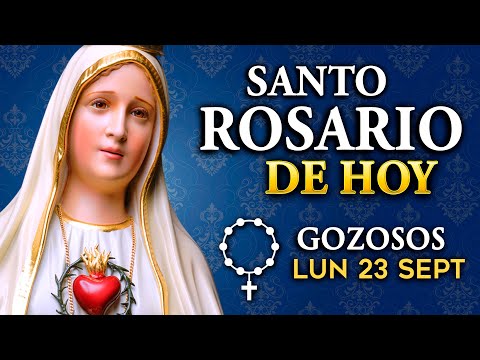 ROSARIO de HOY lunes 23 de septiembre 2024 | Misterios Gozosos del Santo Rosario