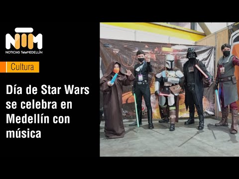 Día de Star Wars se celebra en Medellín con música  - Telemedellín