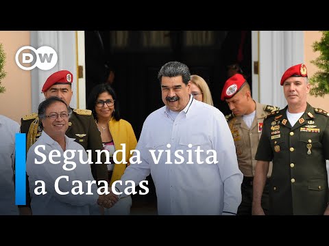 Nicolás Maduro recibe de nuevo a Gustavo Petro