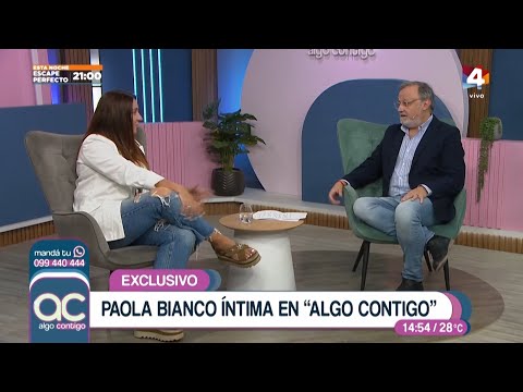 Paola Bianco ínitima en Algo Contigo