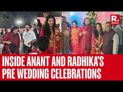 Inside Anant Ambani And Radhika Merchant's Pre Wedding Festivities In Jamnagar | Watch