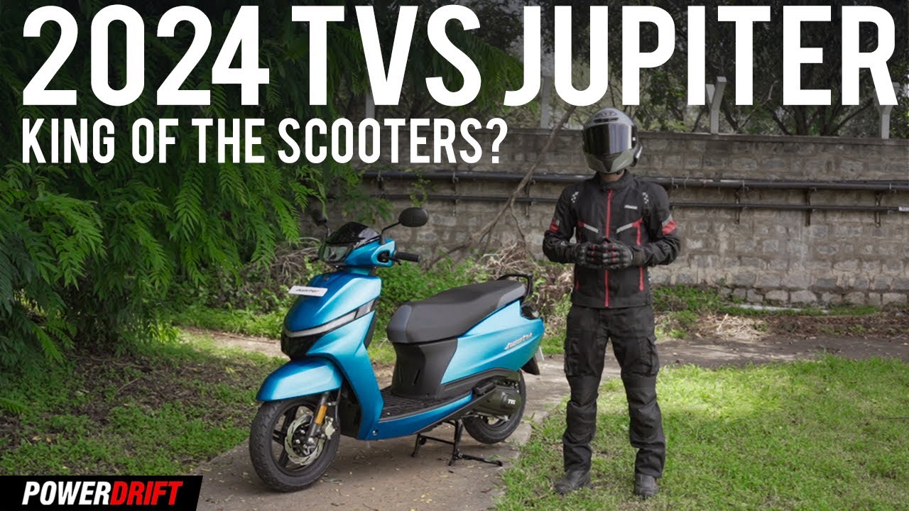 Is the 2024 TVS Jupiter 110 India's Best Commuter Scooter? | PowerDrift