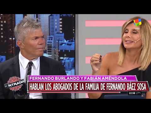 Fernando Burlando y Fabián Améndola en Intratables