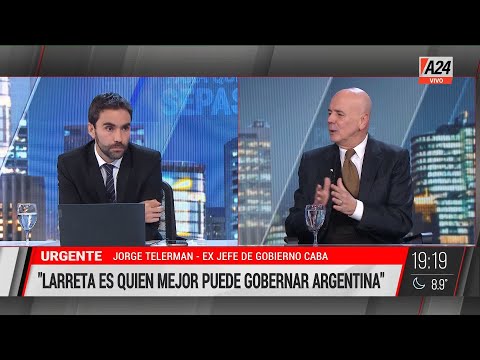 ? Jorge Telerman sobre las internas en JxC: Larreta es quien mejor puede gobernar el país