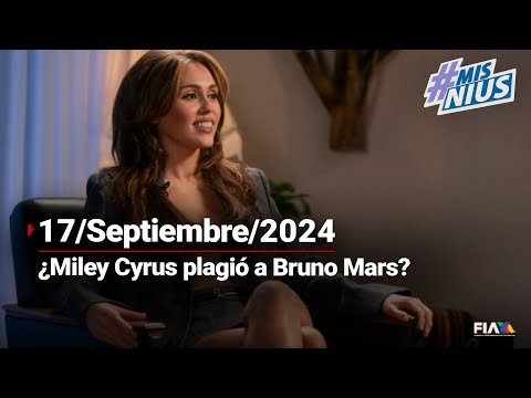 #MisNius | Miley Cyrus enfrenta demanda por plagiar canción de Bruno Mars