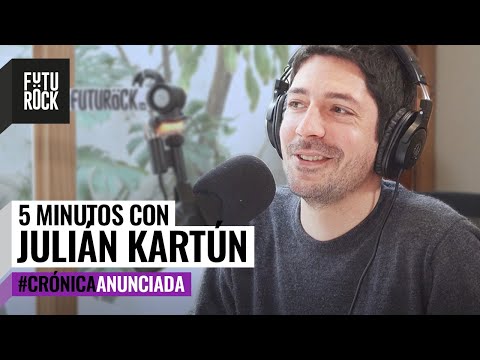 #5MinutosCon JULIAN KARTUN en #CronicaAnunciada con Juan Amorín