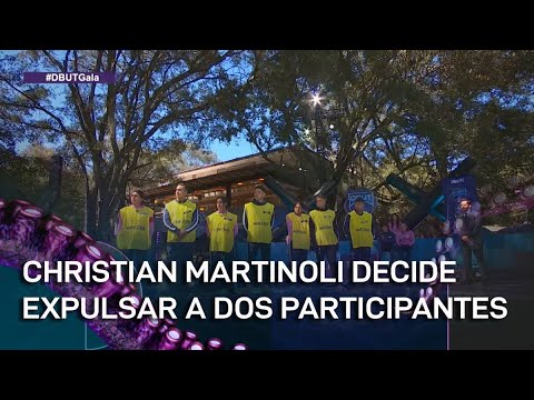 Christian Martinoli anuncia a los primeros eliminados de la semana 8 de #DBUTGala.