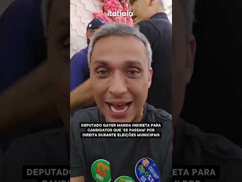 AO LADO DE BOLSONARO, GAYER CRITICA CANDIDATOS QUE SE 'PASSAM POR DIREITA' NAS ELEIÇÕES MUNICIPAIS