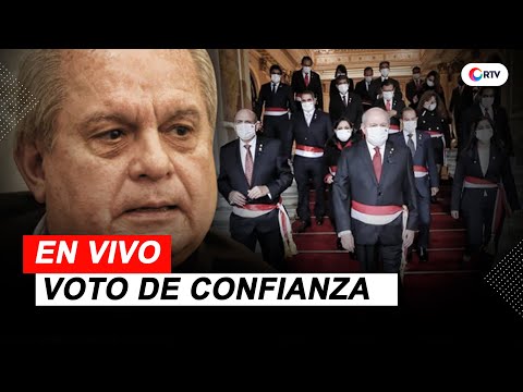 Congreso debate voto de confianza al gabinete de Pedro Cateriano | EN VIVO | RTV