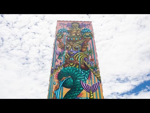 El mural más grande de Puerto Rico: lo nuevo de Santurce es Ley