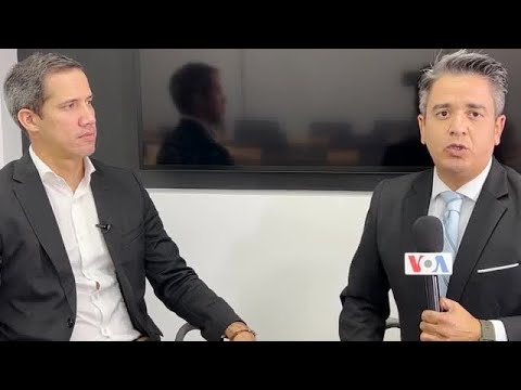 Entrevista con Juan Guaidó en Miami