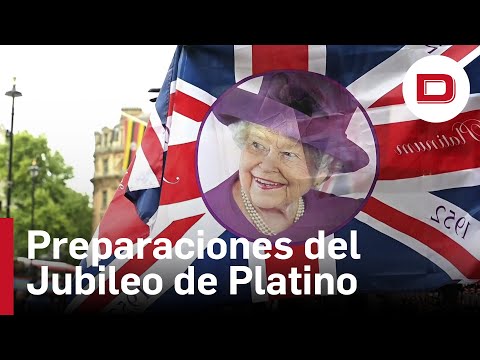 Londres se prepara para el Jubileo de Platino de Isabel II