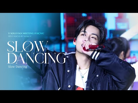 231014 VICNIC - Slow Dancing (Remix) / BTS V / 태형 / 방탄소년단 뷔 직캠 (4K fancam)