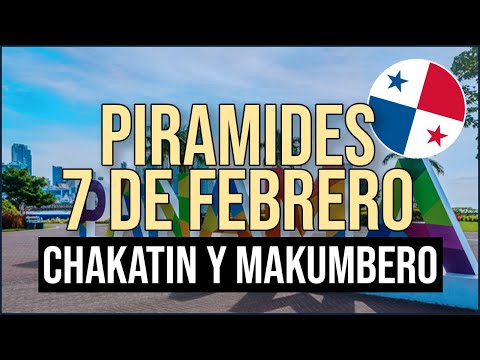 Pirámide Lotería de Panamá Miércoles 7 de Enero 2023 - Pirámide de Chakatin y de Makumbero