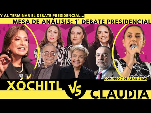 EL RAPIDIN: MESA DE ANALISIS DEL 1° DEBATE PRESIDENCIAL / XÓCHITL, SHEINBAUM Y MÁYNEZ