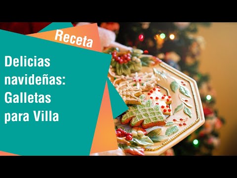 Deliciosa receta navideña: Galletas para Villa | Cocina