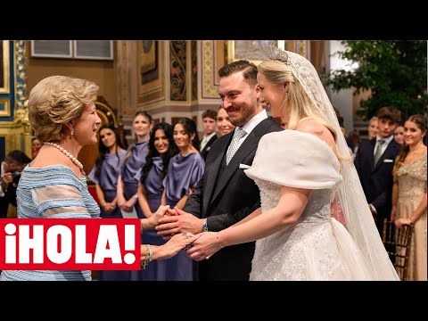 Así ha sido la gran boda de THEODORA DE GRECIA con Matthew Kumar que ha reunido a tres Casas Reales