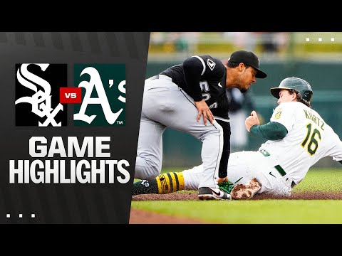 White Sox vs. As Game Highlights (4/27/25) | MLB Highlights