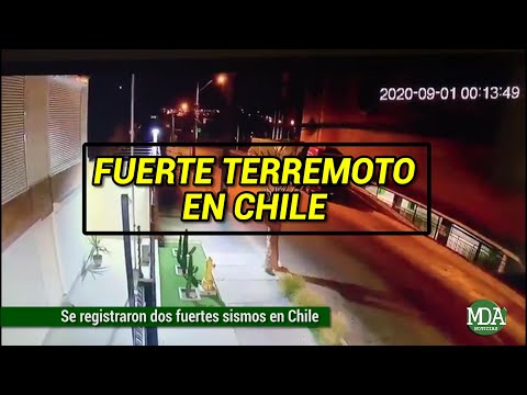 URGENTE | Se registraron dos FUERTES SISMOS en CHILE