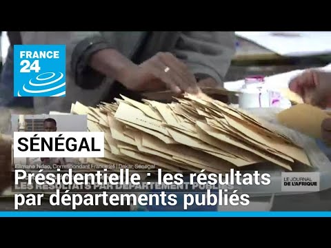 Présidentielle au Sénégal : les résultats par départements publiés • FRANCE 24