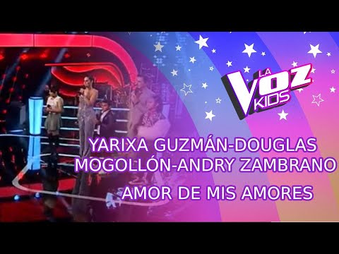 Yarixa Guzmán, Andry Zambrano y Douglas Mogollón | Batallas | Temporada 2022 | La Voz Kids