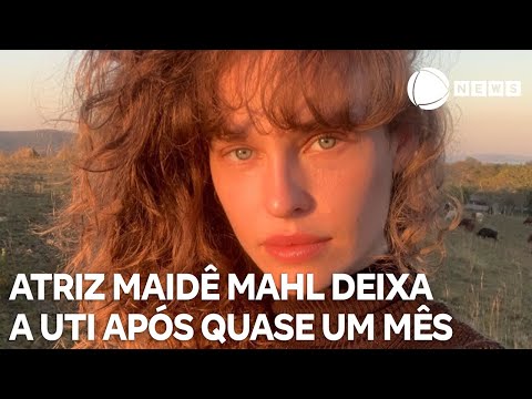 Atriz Maidê Mahl é transferida para quarto depois de deixar a UTI