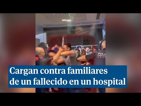 Mossos cargan contra familiares de víctima mortal en Girona tras intentar irrumpir en un hospital