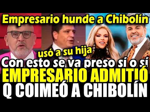 ¡Audio bomba! Empresario admite coima a Chibolín y usó a su hija para cobrar el cheque en EEUU