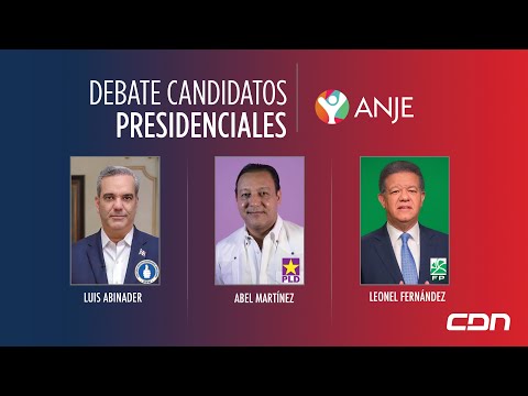 Debate ANJE | Candidatos Presidenciales