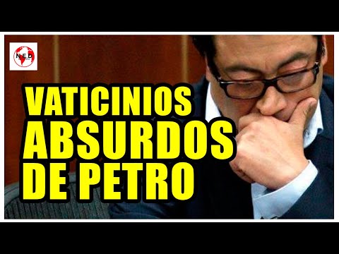 VATICINIOS ABSURDOS DE PETRO, TRIBUTARIA, INVITACIÓN AL #29OCT