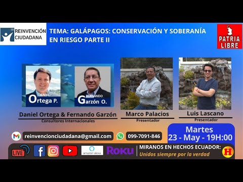 Galápagos: conservación y soberanía en riesgo. Parte II