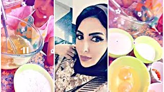 زينب العسكري مع ابنائها