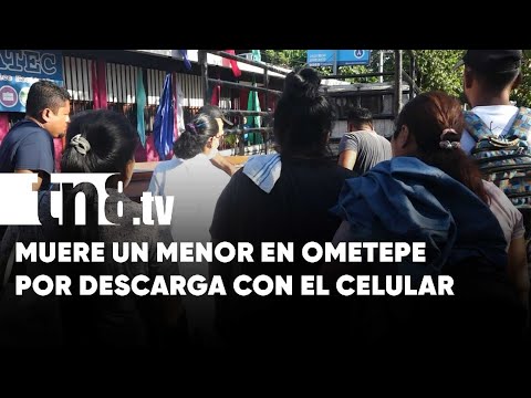 Devastador: Menor fallece mientras cargaba y usaba su celular en Ometepe