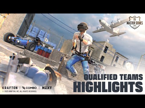 PUBG Master Series 2025 Phase 2｜進出チームハイライト💥