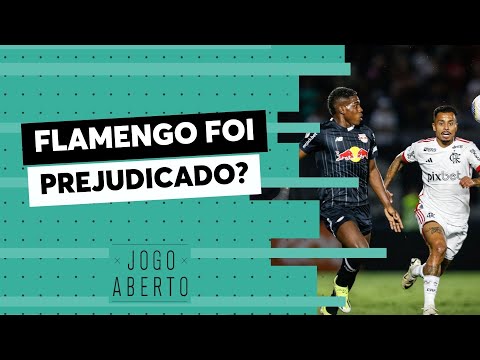 Denílson discorda de arbitragem e vê pênalti não marcado para o Flamengo contra o Bragantino