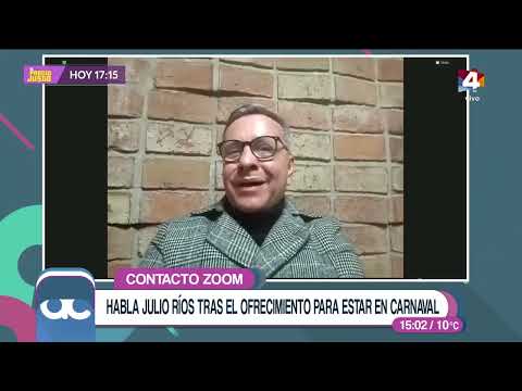¿Julio Ríos desembarca en Carnaval?: el periodista habló sobre el ofrecimiento que levantó revuelo