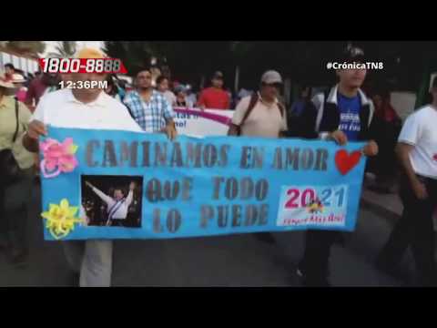 Nicaragua: Masaya caminó en Amor que todo lo vence