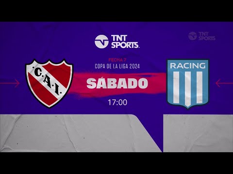 Independiente VS. Racing - Copa Sur Finanzas 2024 - Fecha 7 - TNT Sports PROMO