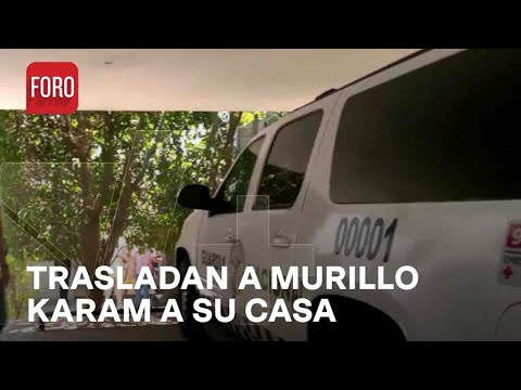 Jesús Murillo Karam llega a su casa para cumplir con prisión domiciliaria