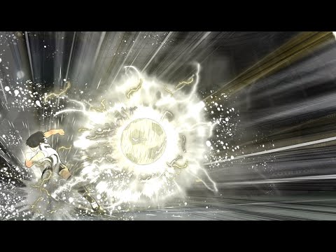 Kojiro Hyuga:"Raiju Shot (Bianco Nero)" /日向 小次郎:雷獣シュート(ビアンコネロ)