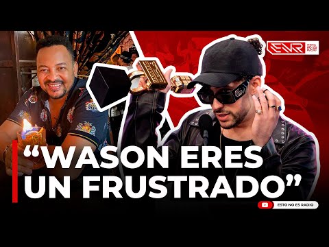“ERES UN FRUSTRADO” GARY ACOSTA DEFIENDE A BAD BUNNY DE WASON BRAZOBÁN (ESTO NO ES FARANDULA)