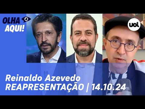 Reinaldo Azevedo: Debate Boulos x Nunes, entrevista de Malafaia e+ I Olha Aqui Reapresentação