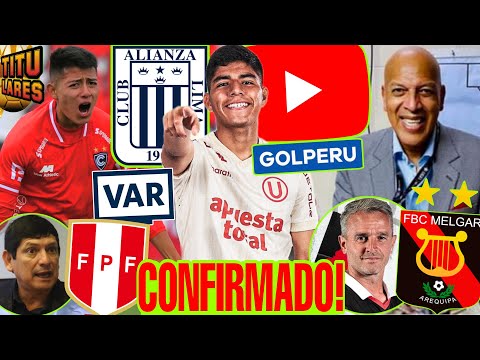 TRANSMITEN UNIVERSITARIO v ALIANZA! MOSQUERA a MELGAR? CIENCIANO DENUNCIA FPF! CHILAVERT LOZANO! VAR