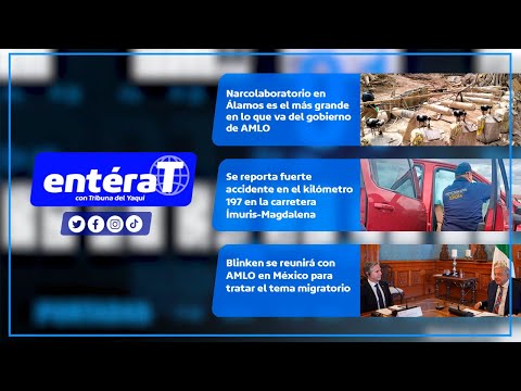 EN VIVO | Navojoa-AMLO-Blinken-Tren Interoceánico-Cristina Pacheco-22 DIC