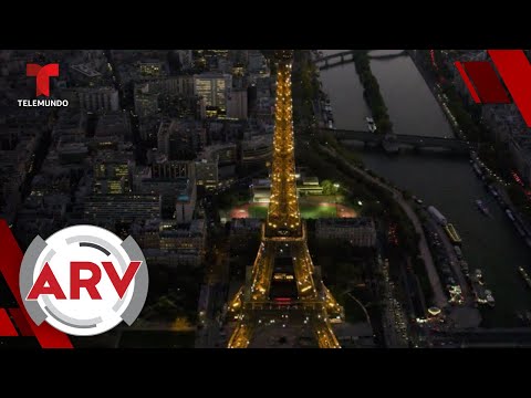 Tomarse fotos en Torre Eiffel de noche es ilegal por insólita razón | Al Rojo Vivo | Telemundo