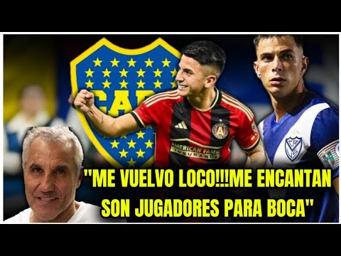 ??El Beto Marcico ilusionado con Thiago Almada y Valentin Gomez a Boca....